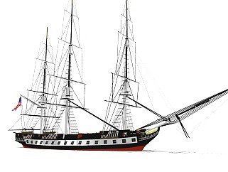 精细帆船模型 (16)